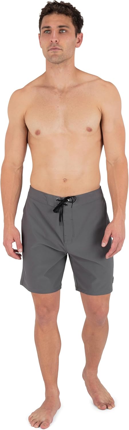 Hurley Mens Phantom 4-Way Stretch 7" Inseam Boardshort, 18" Outseam, Quick Dry Swim Trunks - Image 6