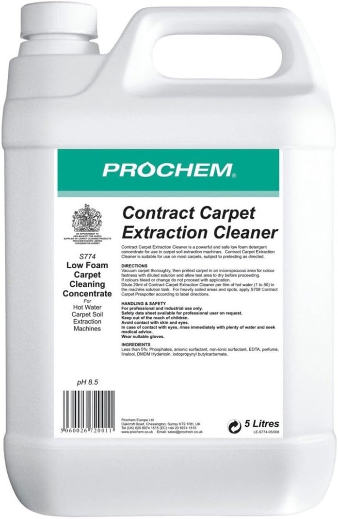 BMP214-5 Contract Carpet Extraction Cleaner, 5 L