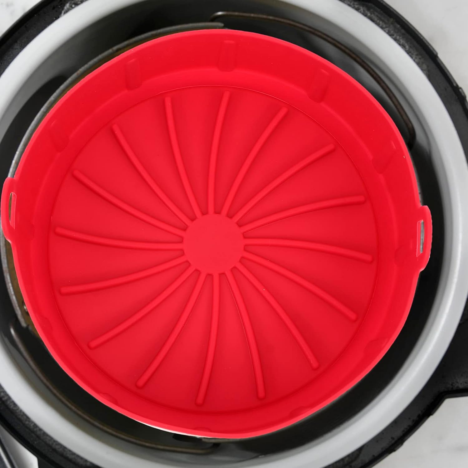 1pc Bakeware Multipurpose Baking Pan Silicone Baking Pan Useful Tray Heat-resistant Barbecue Creative Tool Practical Kitchen Ovenware Air Fryer