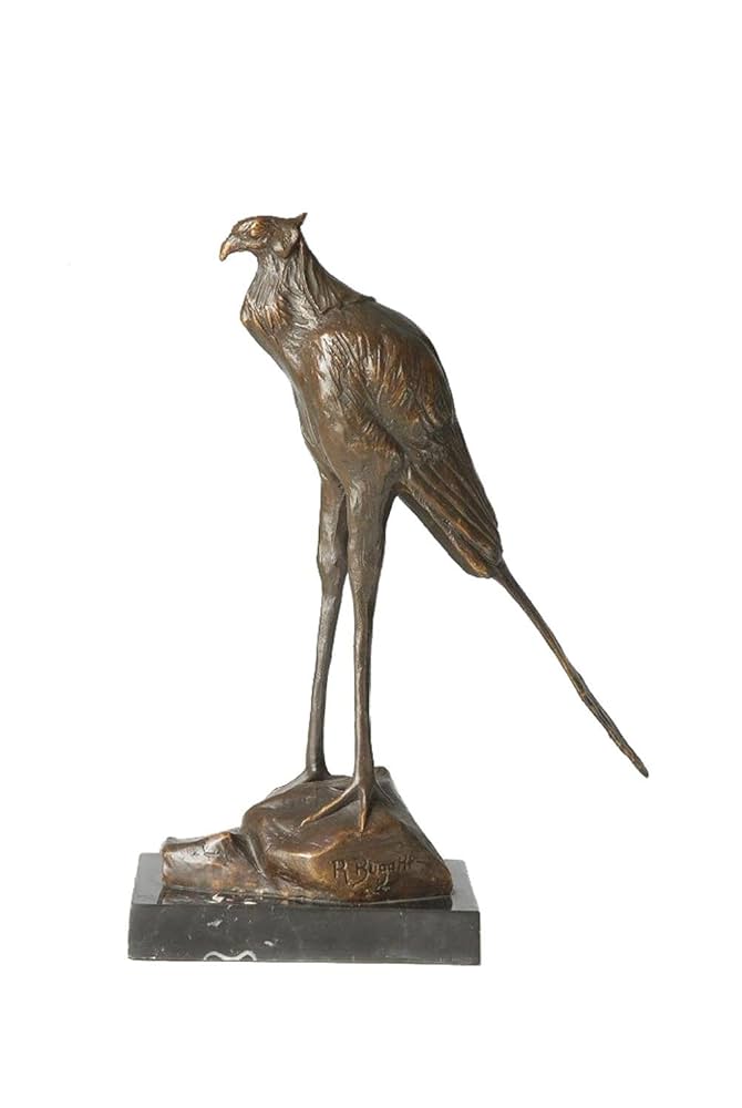 Amazon.co.jp: Toperkin 動物の銅像彫刻鳥の金属の置物ホーム