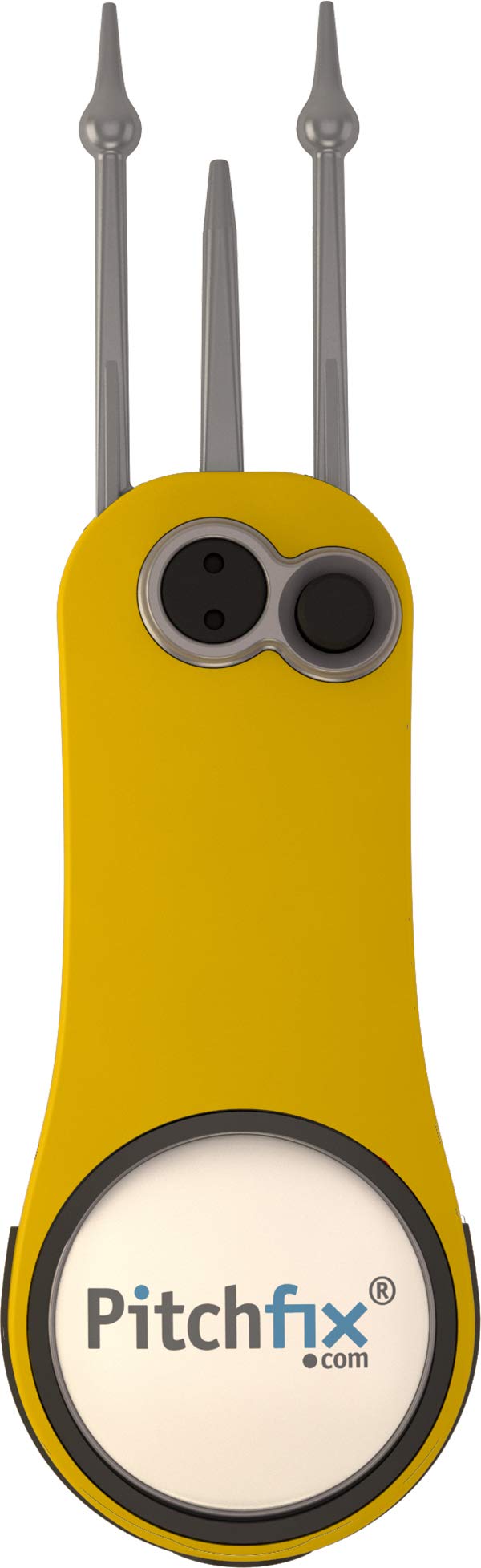 Pitchfix Fusion 2.5 Pin, Yellow/White