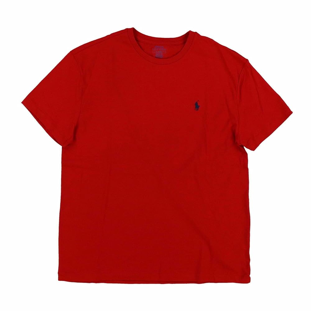 ★★POLO RALPH LAUREN★★ Custom Slim Crew Neck T-Shirt Red Genuine Polo Ralph Lauren Custom Slim Crew Neck T -shirt
