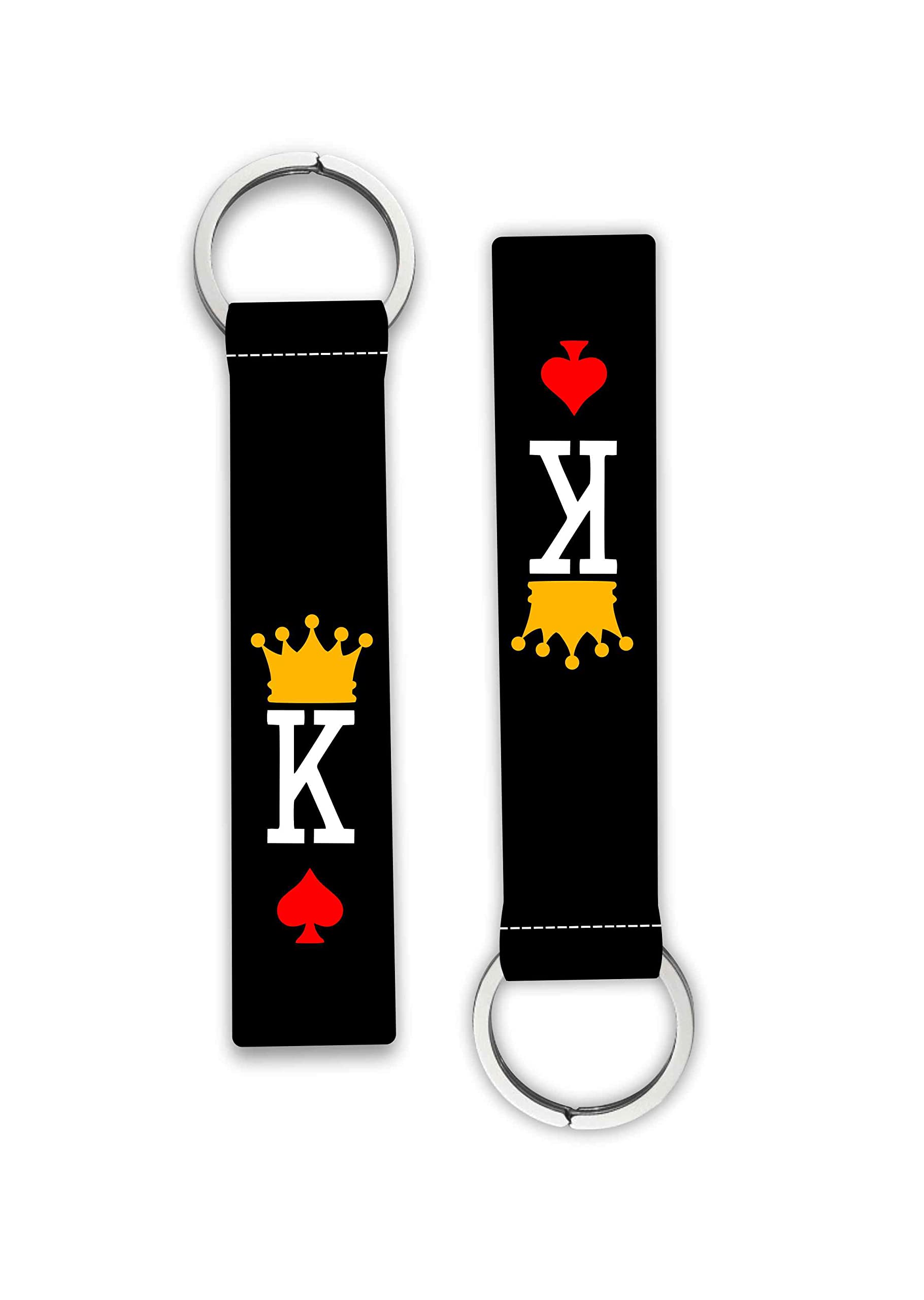 1Pcs I'm Theme King Theme Printed Lanyard keychain Holder For Bikes Cars Scooters Boys Men's Key Holder Key Tag Multicolored (6 x 1 Inches)-image-43