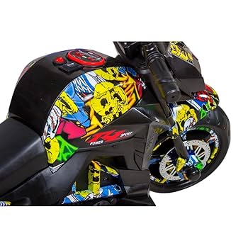 Iris Electric Rides-on Motorcycle for Kids with 3 Wheels