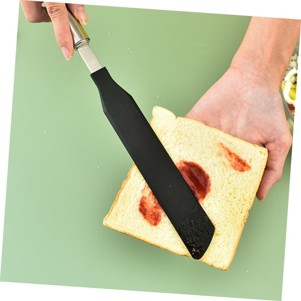 ABOOFAN Stainless Steel Spreader Cream Scraper Cake Decorating Spatula for Kitchen Use for Baking Icing and Homemade Treats