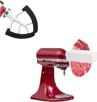 4.5/5QT Flex Edge Beater &Meat Tenderizer for Kitchenaid Stand Mixers