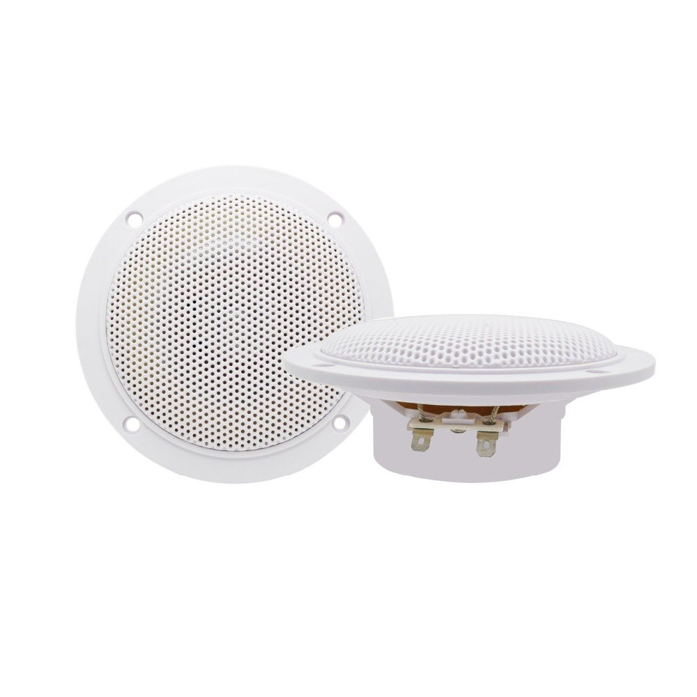 Altavoces Coche 4 pulgadas 160 vatios marino altavoces a prueba de agua Motocicleta Fit Uso para ATV UTV SPA Golf Marine Boat Spa UV-a prueba de UV Altavoz de música Altavoz Coche