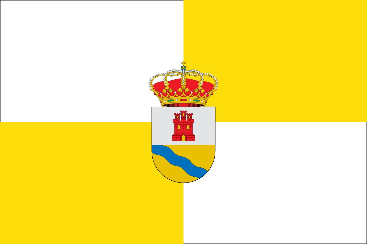 Drapeau Retuerta del Bullaque grand modèle aux finitions premium