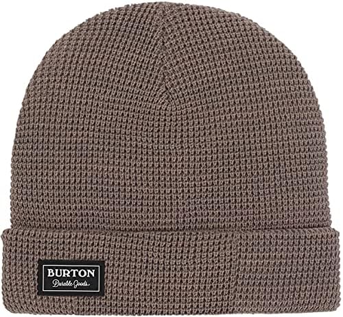 Burton Waffle Knit Fold Beanie (Black 