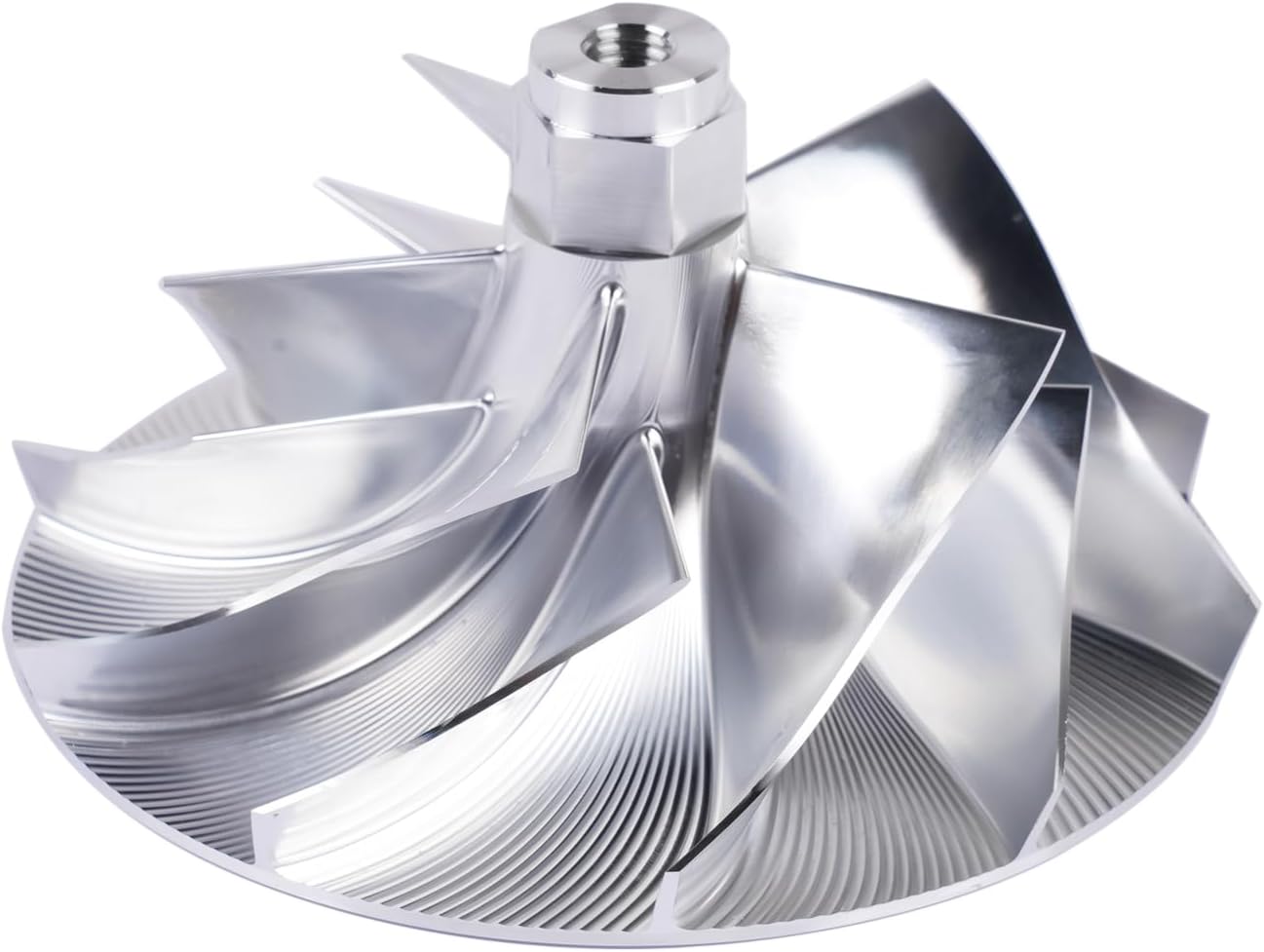 Wicked Turbo Billet Compressor Wheel Replacement for Ford 7.3L PowerStroke Diesel TP38 Tubo 1994-2003 WW38 GELUOXI