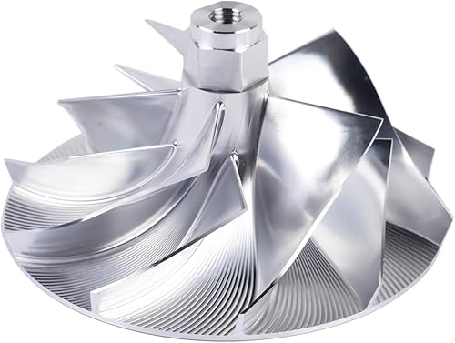 Rueda de compresor de turbo Wicked Billet de repuesto para Ford 7.3L PowerStroke Diesel TP38 Tubo 1994-2003 WW38 GELUOXI