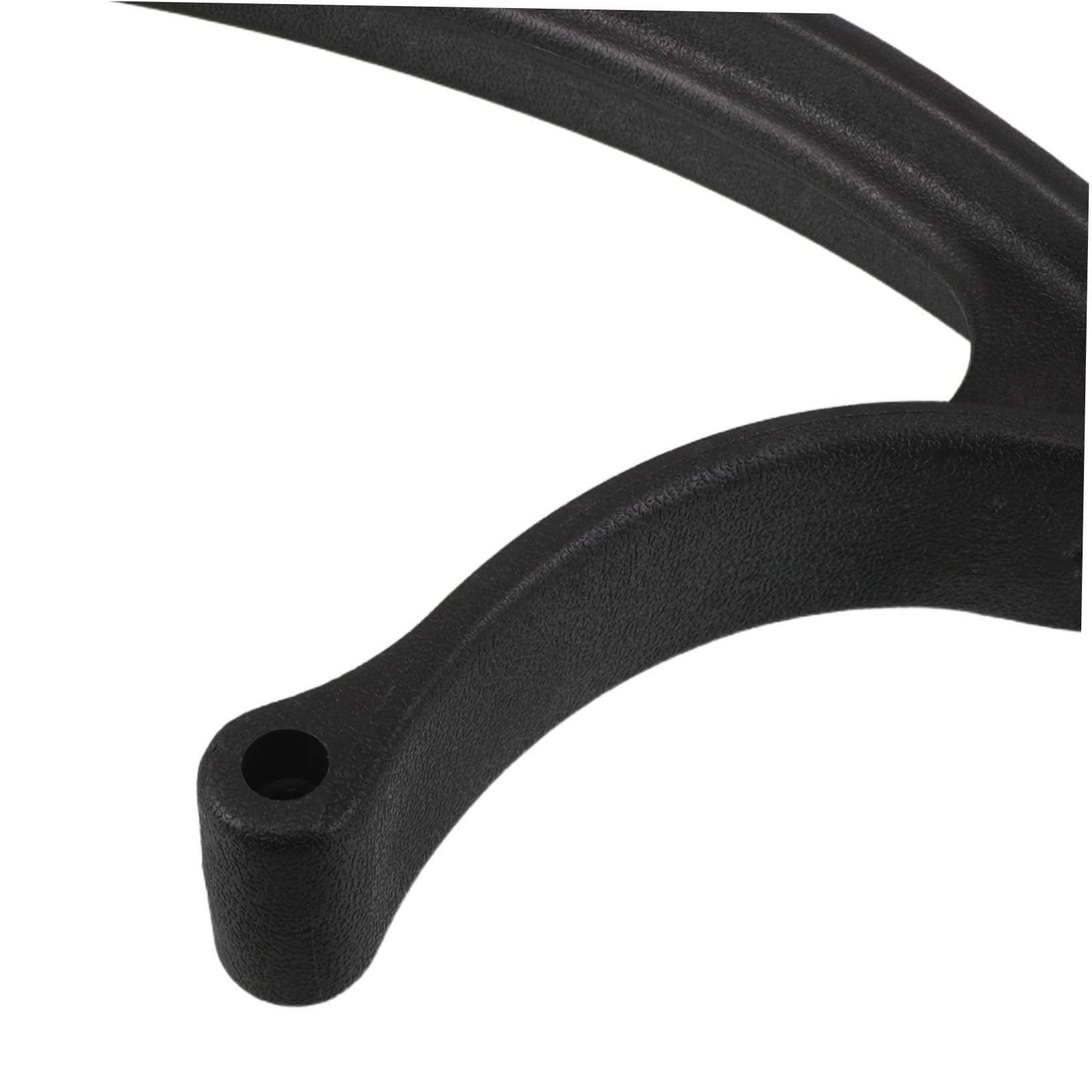 Levemolo Braccioli per Poltrona da Ufficio in Plastica Supporto Ergonomico Facile Installazione per Sedia da Scrivania Gaming e Computer Accessori Resistenti per Adulti Anziani e Disabili