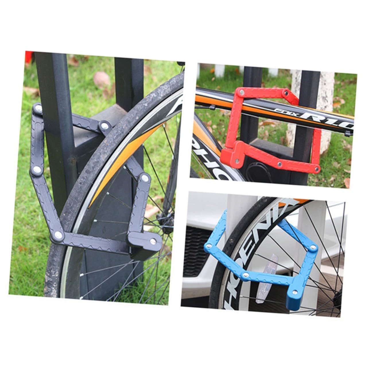 Antivol Noir en Combinaison de Vélo Acier pour Vélo de Route