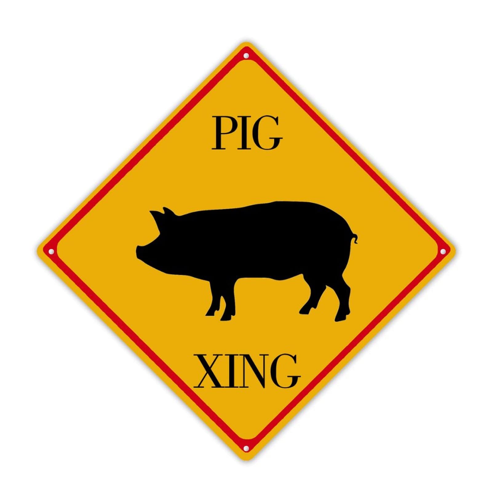 Fun – Cartel Para Puerta (se441 Advertencia Perro Bóxer, Aluminio-Dibond, DIN A4