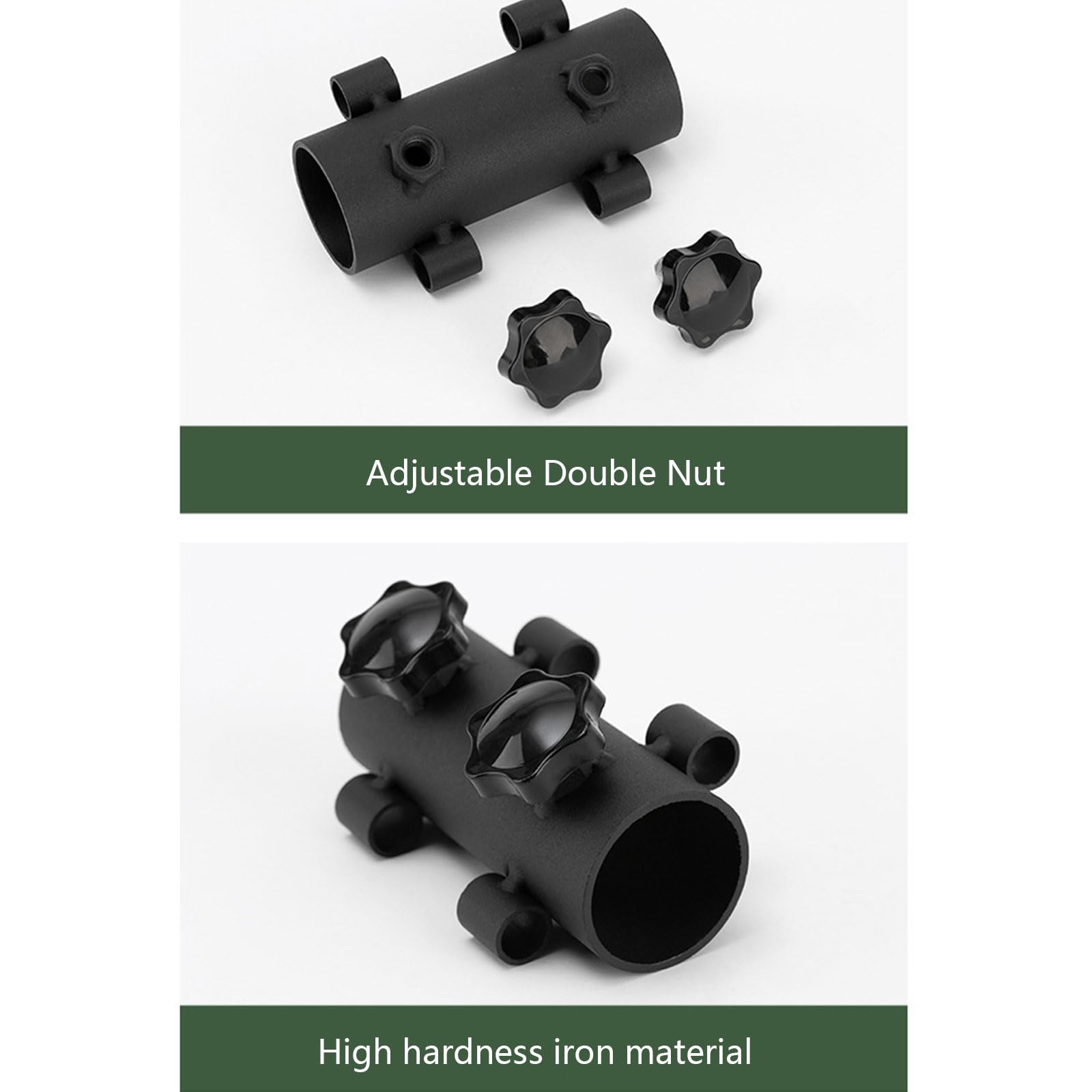 Zelt Stützhalterung, Erdnagelhammer, Markisen Befestigungsklemme, Clip Artefakt für Camping Zelt Outdoor Aktivitäten, Teleskop Stützstange, stabiles und sicheres Design, rostfreies, einfach