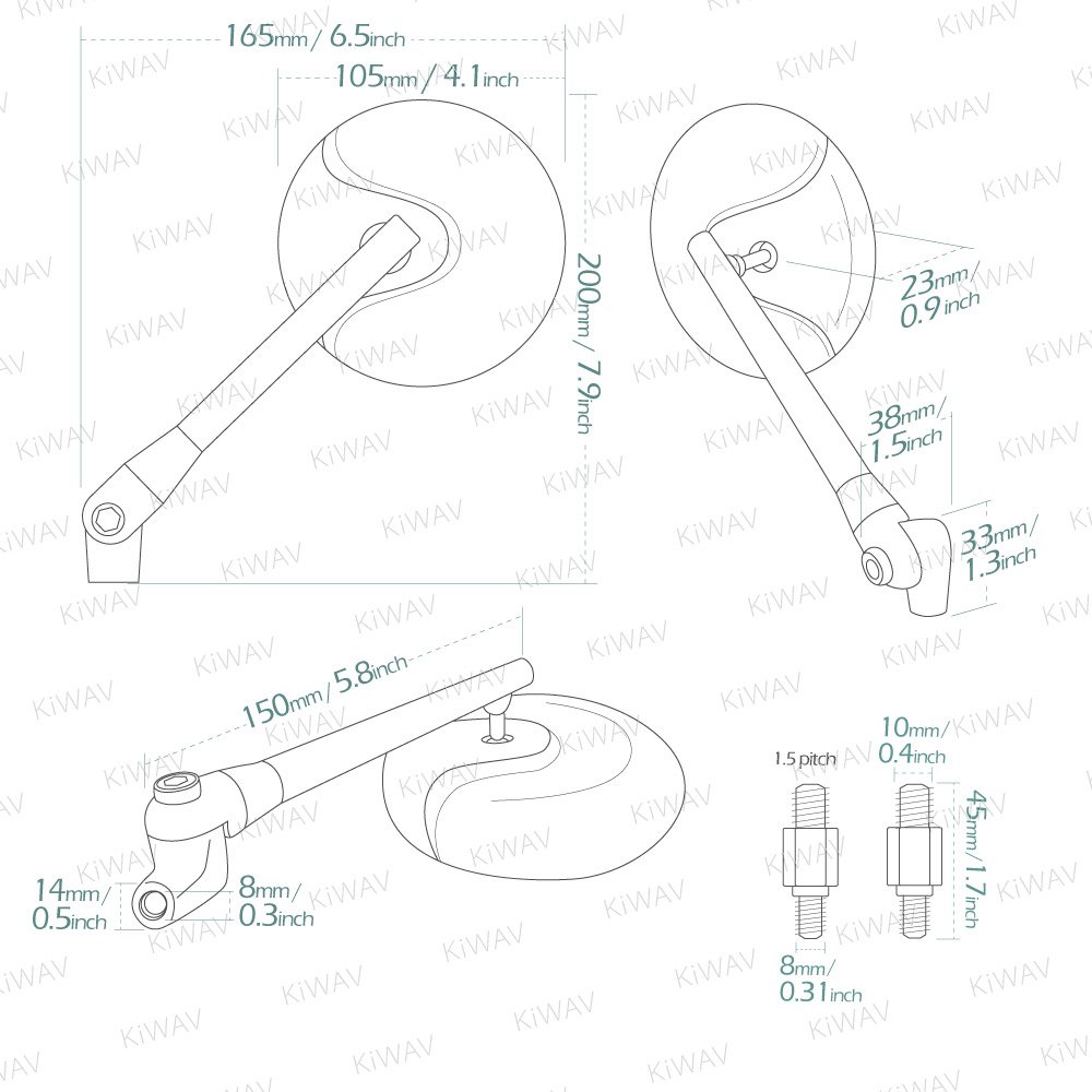 KiWAV MAGAZI マガジ レトロバイクミラーBMW Rninetにお勧め KiWAV MAGAZI マガジ レトロバイクミラーBMW Rninetにお勧め 製品一覧