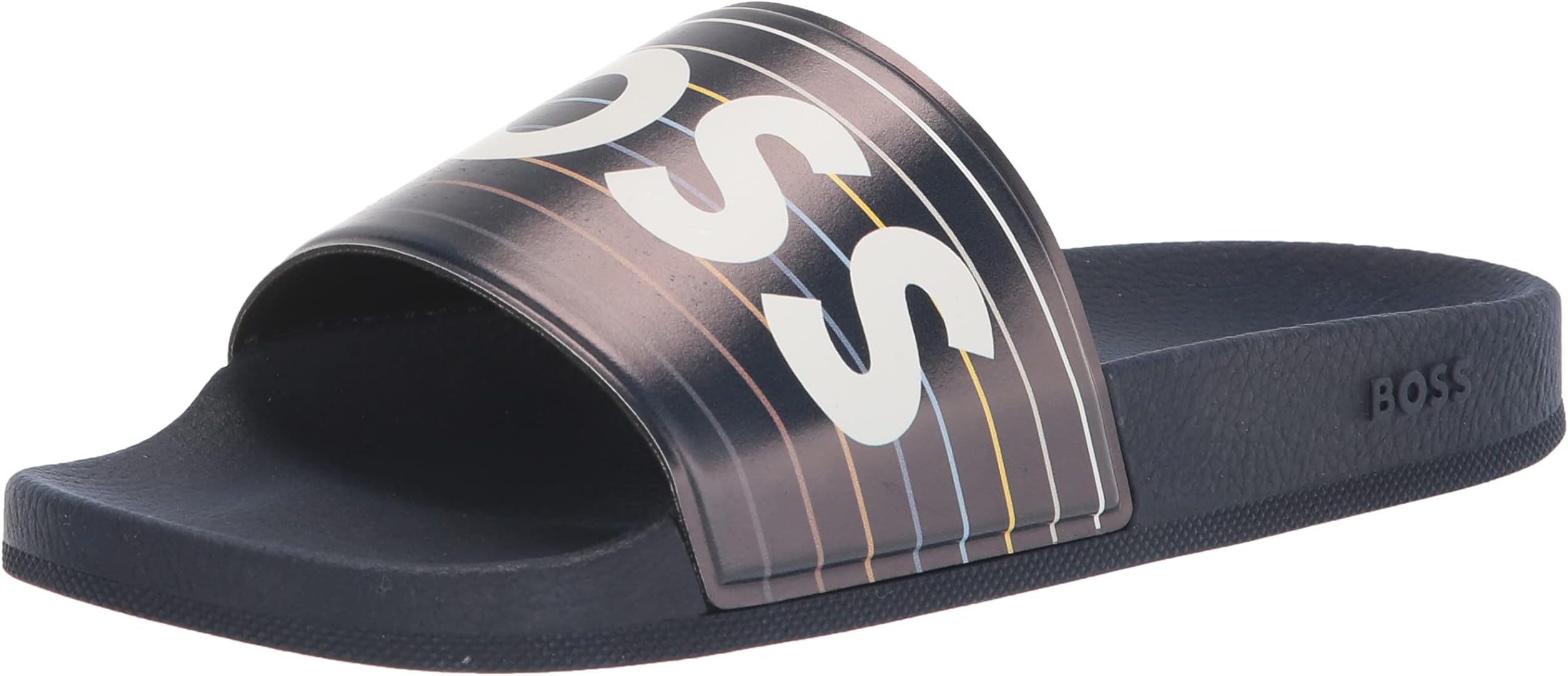 BOSS Bold Logo Slide Sandals mens Slide Sandal