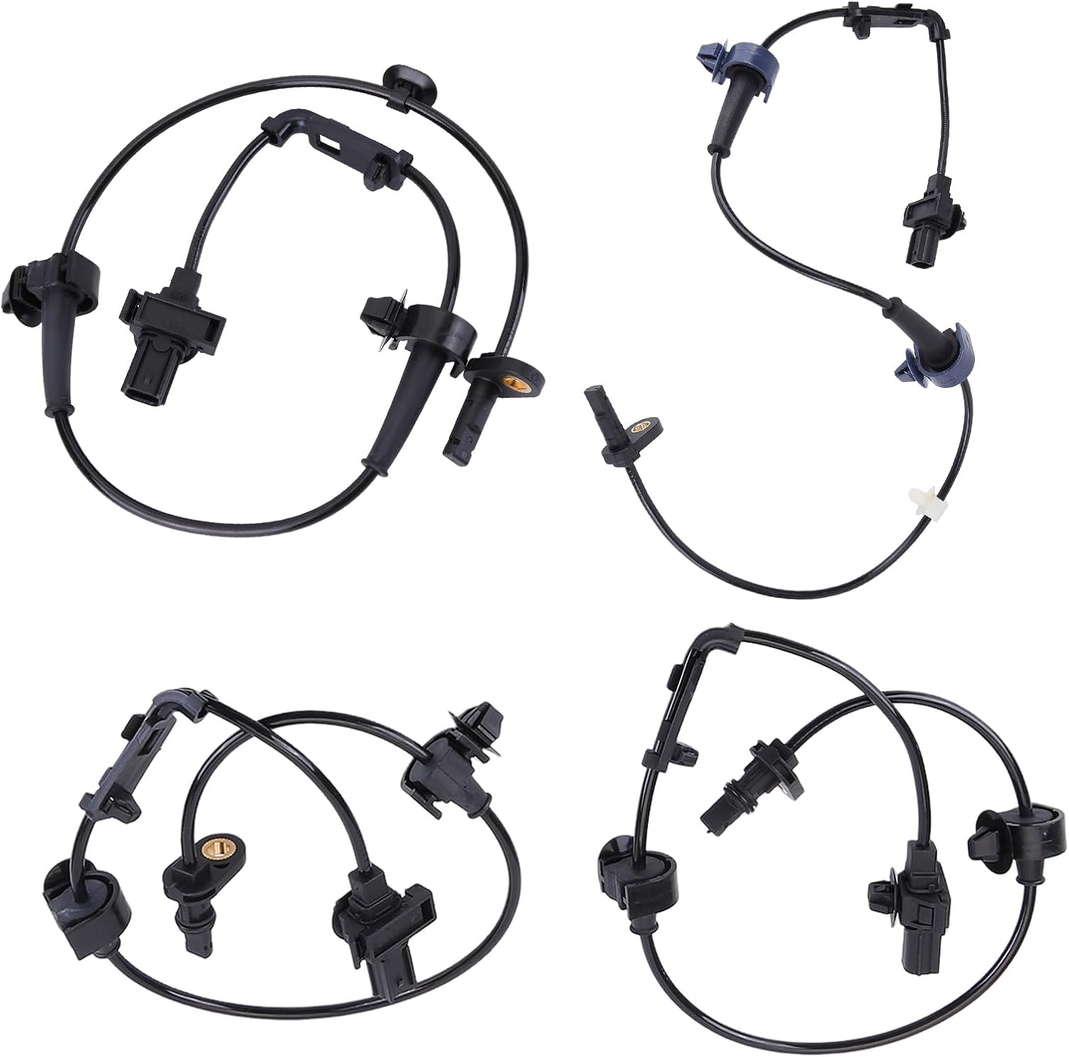 ABS Wheel Speed Sensor Fit for 2012-2015 for Honda Civic Rear Left Rear Right Front Left Front Right 4pcs ABS Sensors