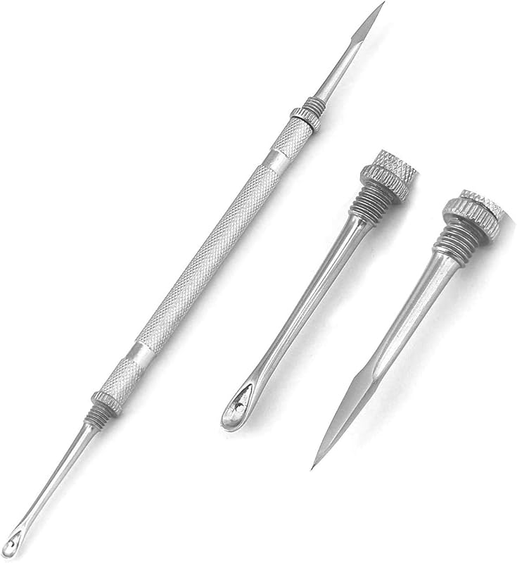 Ferramenta DDP com lanceta e extrator para cuidados da pele