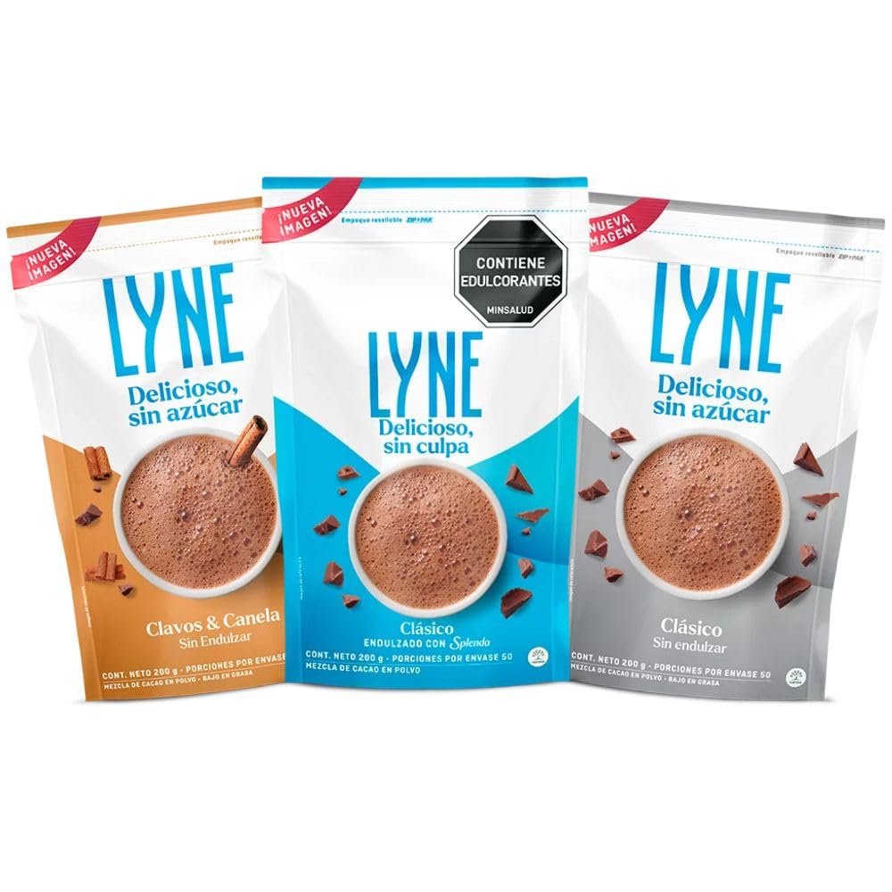 Amazon.com : Chocolyne (3 pck) Light Chocolate Chocolyne No added