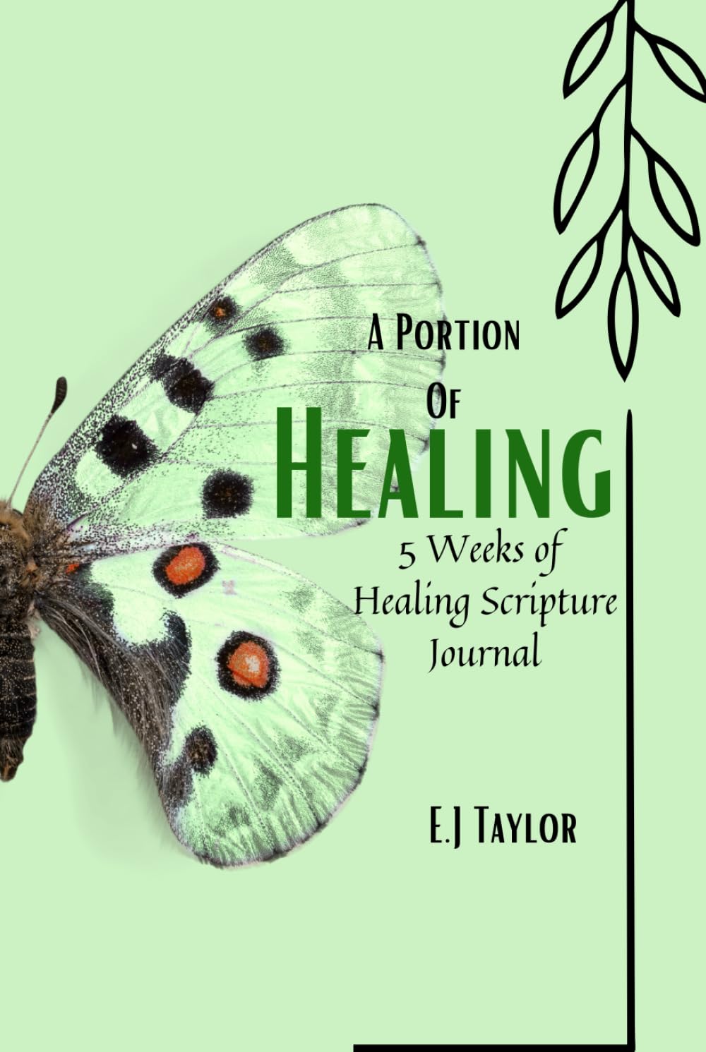 A Portion of Healing: 5 Weeks of Healing Scripture Journal