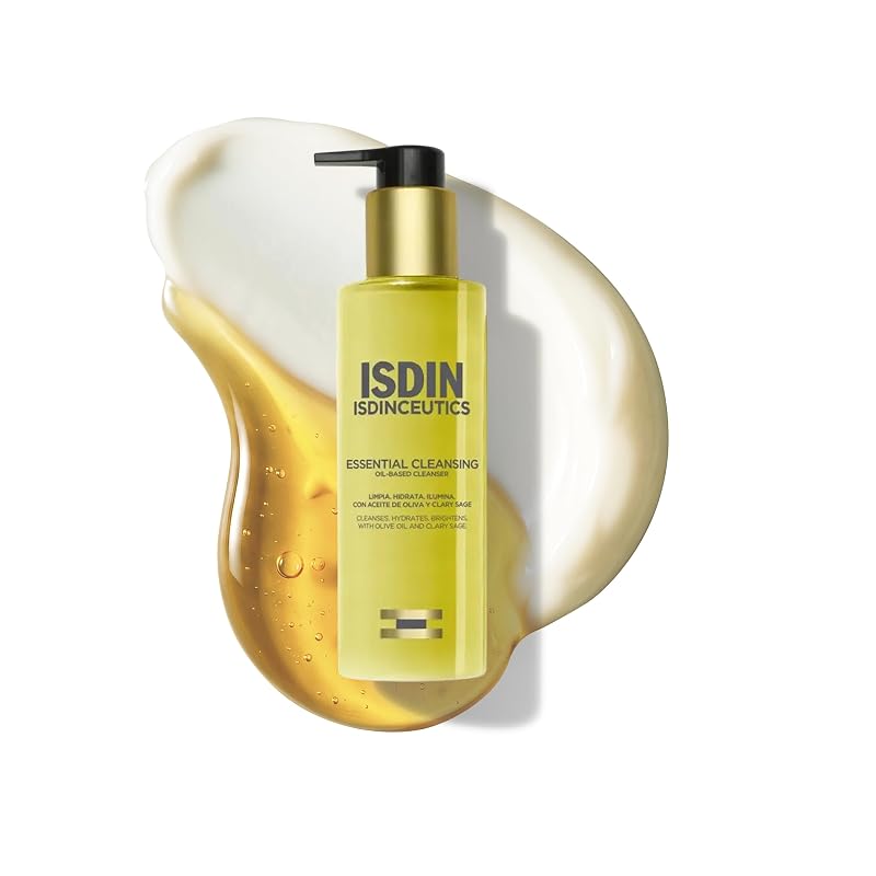 ISDIN Isdinceutics Essential Cleansing Óleo de Limpeza Facial, 200 mL
