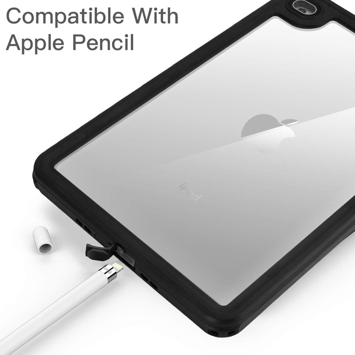 AICase iPad mini 4, Lanyard Built-in Screen Protector Rugged Shockproof IP68 Waterproof Case - Image 6