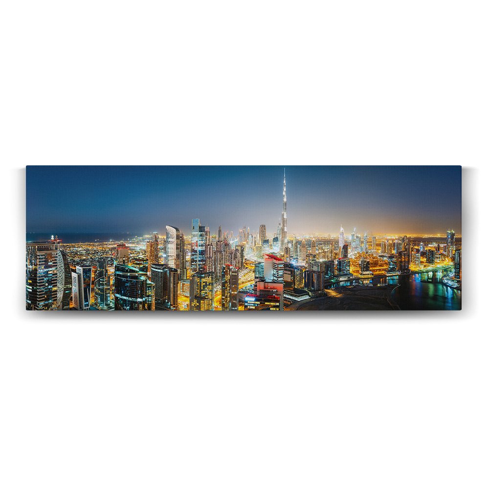 Panorama Dubai Tablosu - 120x40cm