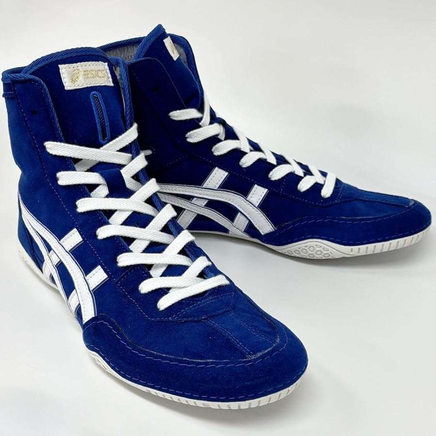 アシックスボクシングシューズ ホワイト/ゴールド Amazon.co.jp