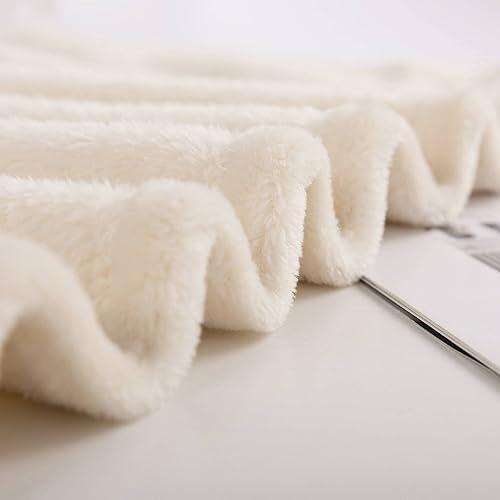 Miniatura 3 de NANPIPER manta para bebé, manta de vellón supersuave y mullida para niño, manta lujosa, decorativa, cómoda y ligera de felpa de microfibra, 30 x 40