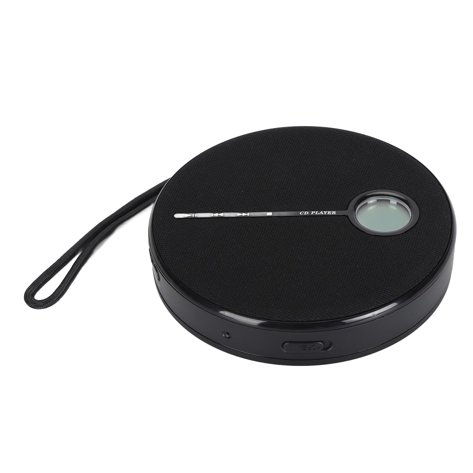 Reproductor de CD Reproductor de Música Portátil Recargable con Bluetooth 5.0 para Uso Doméstico Al Aire Libre Material ABS
