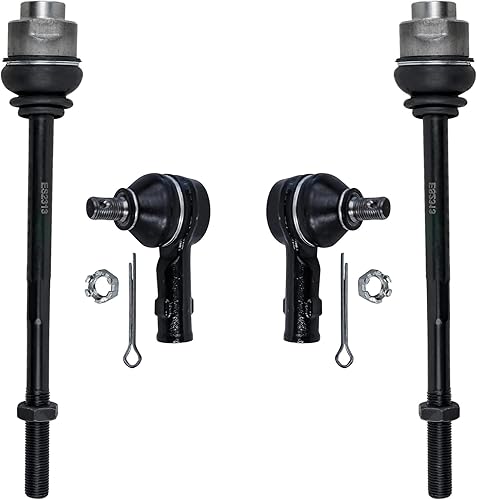 Miniatura 19 de Detroit Axle - 4 barras de acoplamiento delanteras para Chevrolet Trailblazer GMC Envoy 2002-2009 2003 2004 2005 2006 2007 2008 Reemplazo de