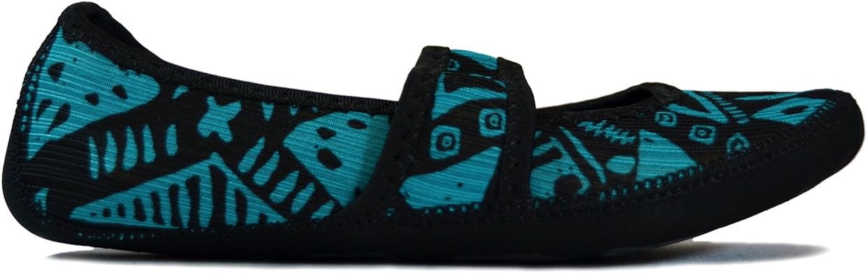 Nufoot Betsy Lou Fuzzies Women's Indoor Shoes - Water-Resistant, Slip-On With Strap Detail