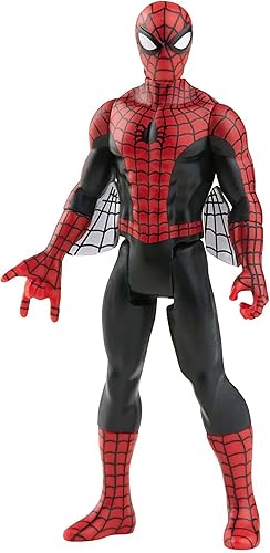 Marvel Legends Series Retro 375 Collection Spider-Man Figura coleccionable de acción, juguetes de 3.75 pulgadas para niños a partir de 4 años