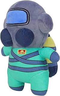 Lethal Company Employee Plush | 10" Lethal Company Plushies Stuffed Animal Peluches,Ideal Gift for Birthdays and Holidays (Green Suit)