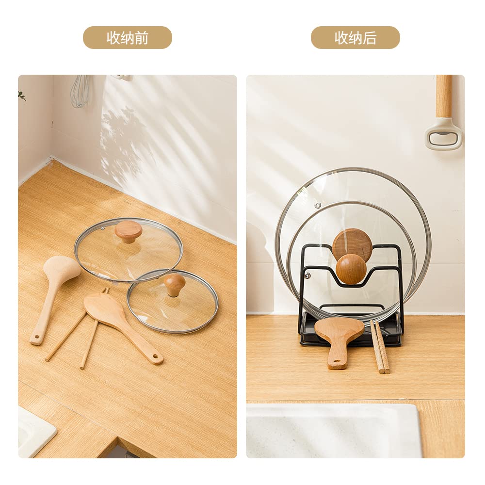 Dekselhouder, verticale lepel- en spatelhouder