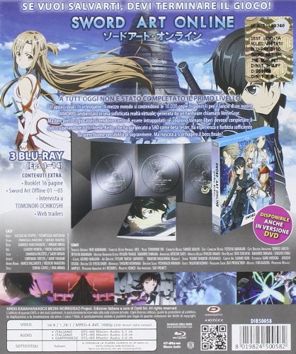 Sword Art Online Box #01 (Eps 01-14) (3 Blu-Ray)