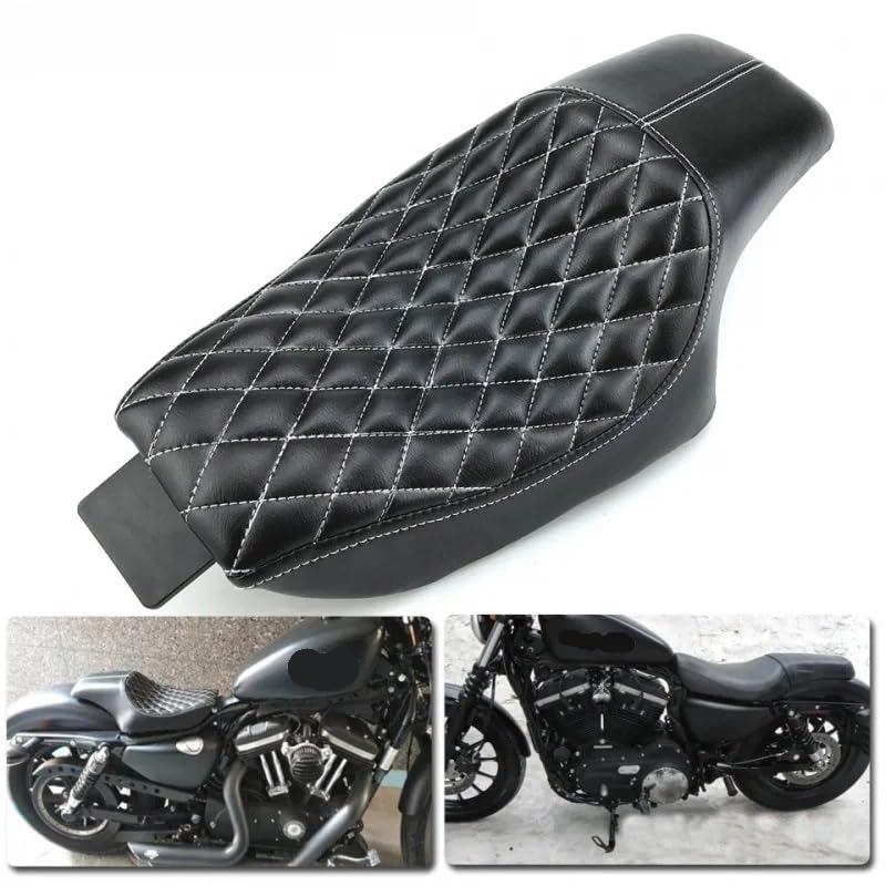 Asiento para Sportster 1200 XL1200C con acabado premium impermeable 2012