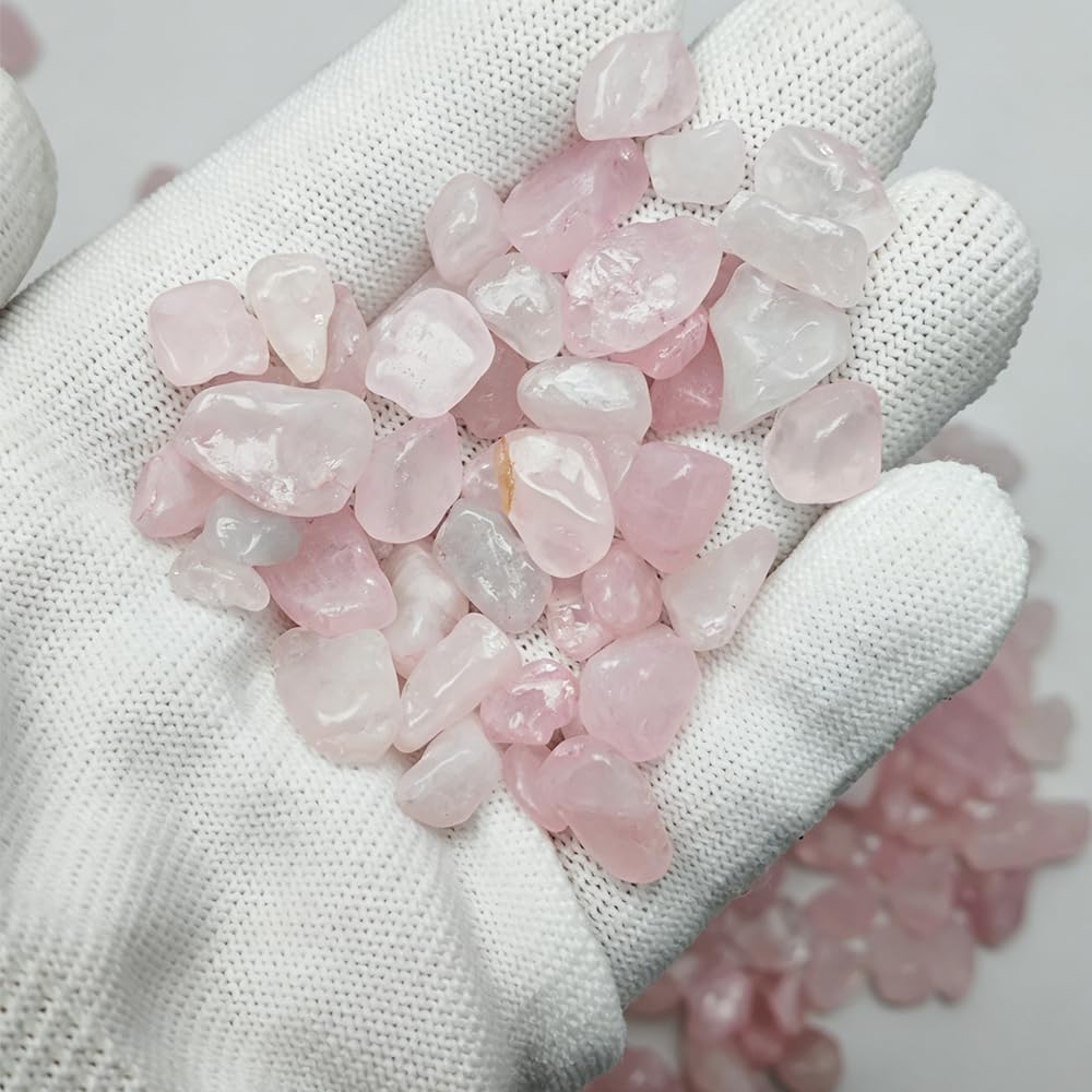 Amazon.co.jp: Pandinor ローズクォーツ さざれ石 天然水晶 100g 丸