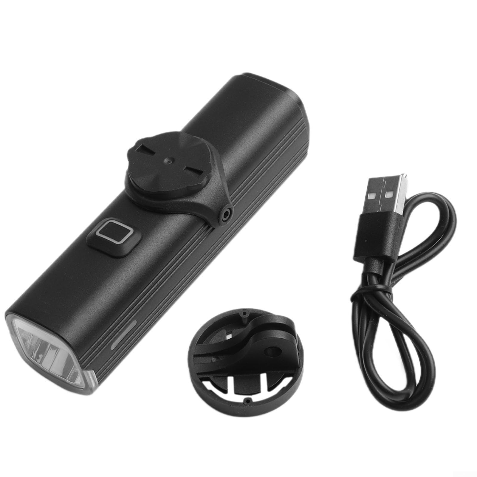 Bicycle Headlight 1000LM Rechargeable Bike Front Light with 5 Modes, IPX5 Waterproof Aluminum Alloy Compatible for Garmin Mount for Night Cycling