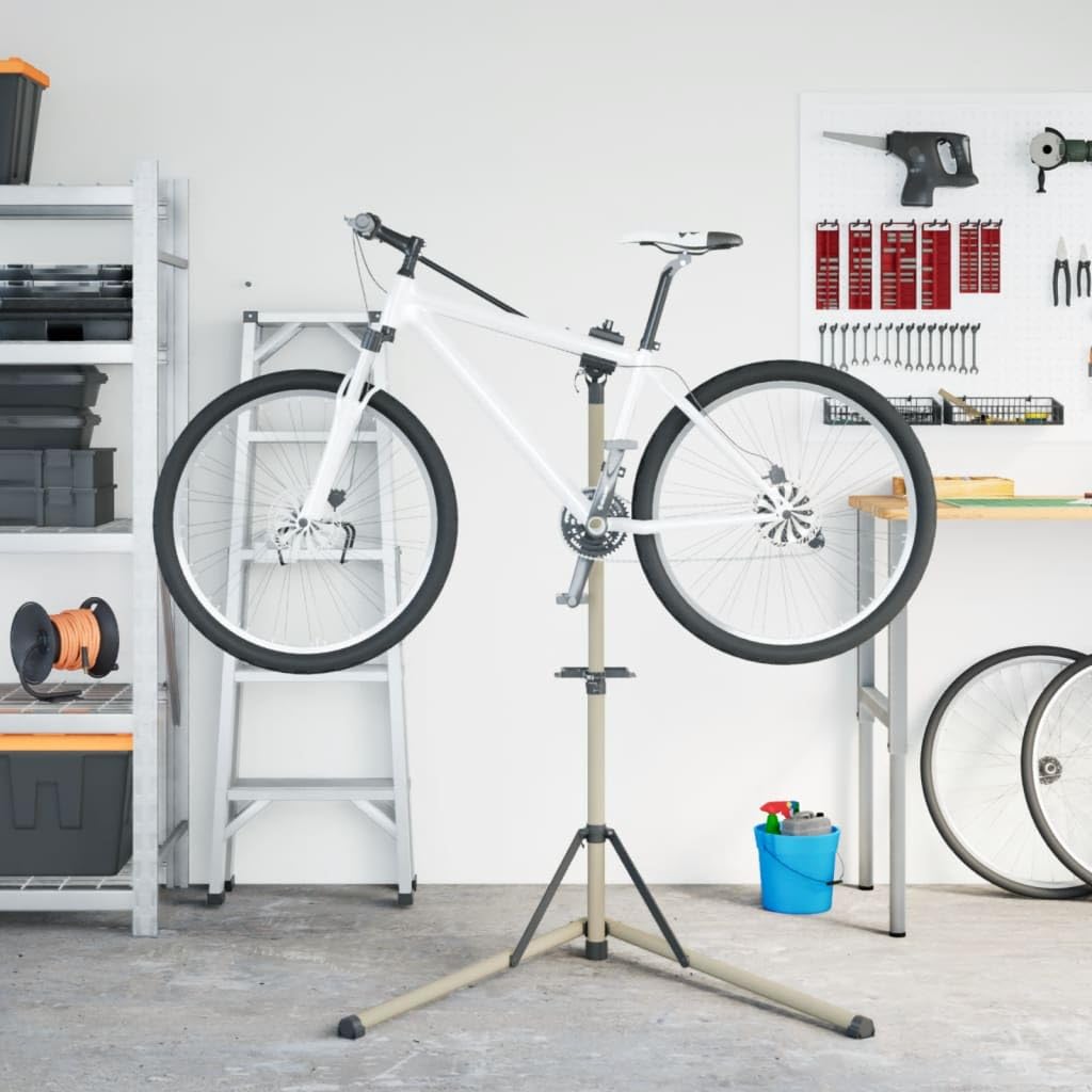 Fahrrad-Montageständer Faltbar Verstellbar 102-160 cm Aluminium,6.17kg,4005549
