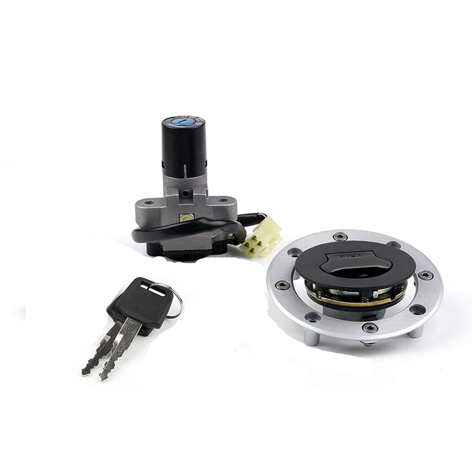 Ignition Switch & Gas Cap Set For Suzuki GS500 2004-2009 & GS500F 2004-2006 2008 6 thumbnail image