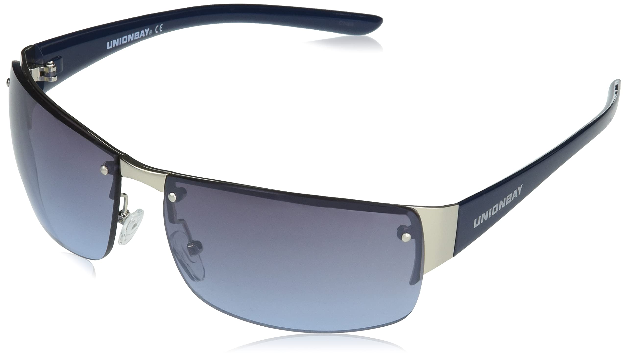 Buy UNIONBAY U1032 Metal Sport UV Protective Wrap Sunglasses. Cool