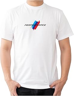 “تيشيرت قطني رجالي 100% - تصميم مستوحى من السيارات الرياضية - مناسب لعشاق السرعة” العلامة التجارية CROO 1002