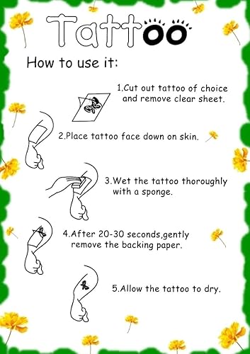 Miniatura 4 de ONCEX Mini 3 hojas de tatuajes de Halloween horrible cicatriz rasguño temporal tatuajes pegatinas Halloween dibujos animados tema tatuajes