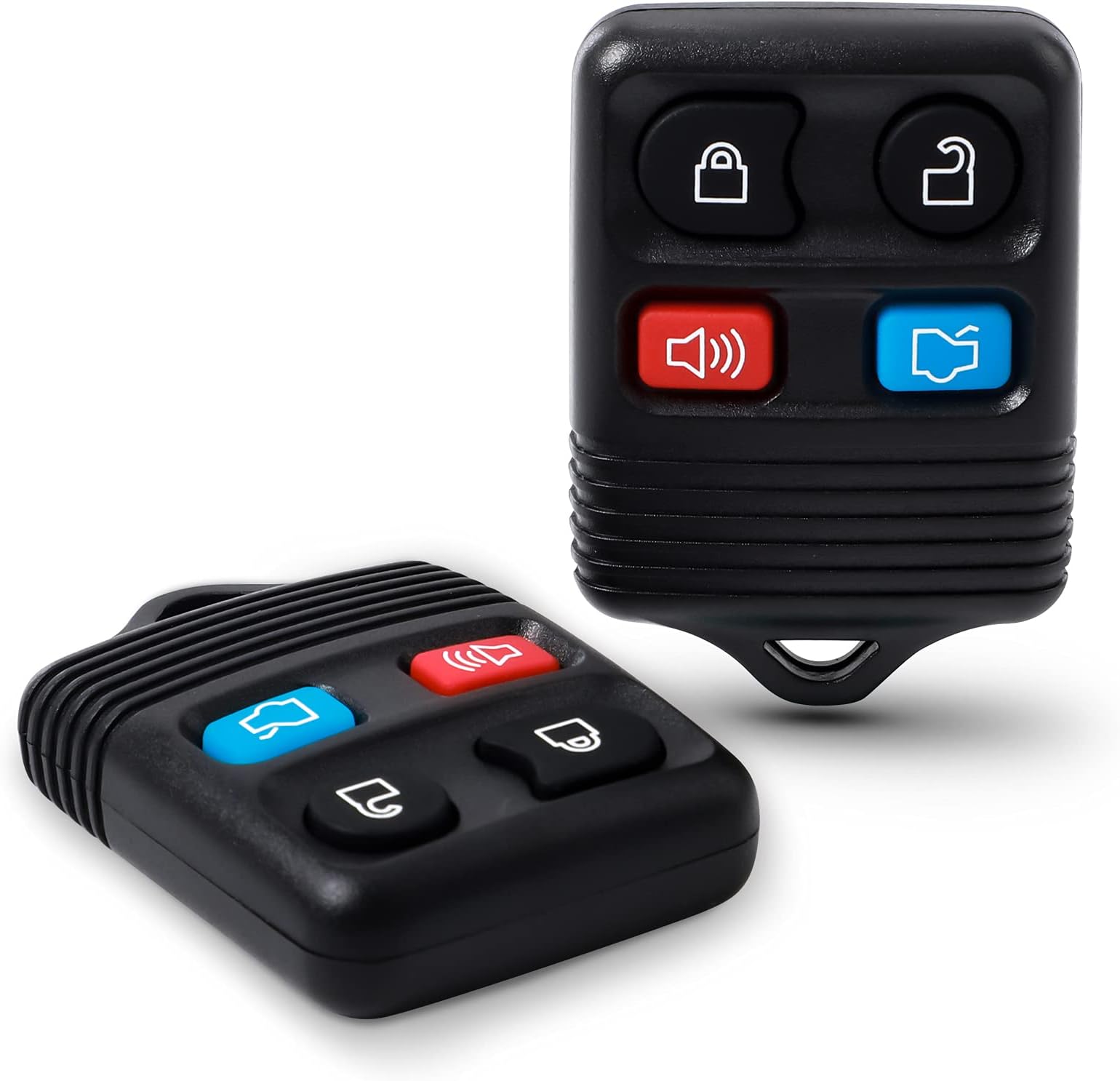 Key Fob 4 Button Keyless Entry Remote Control Key Fob Compatible with Ford Focus Explorer Mercury Lincoln Mazda Tribute,2 Pack