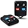 Key Fob 4 Button Keyless Entry Remote Control Key Fob fit for Ford Focus Explorer Mercury Lincoln Mazda Tribute,2 Pack