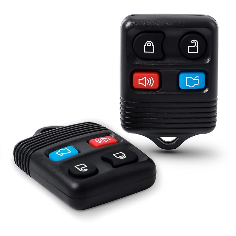 Controle Remoto Keyless Entry de 4 Botões big-autoparts para Ford, Lincoln, Mercury e Mazda, 2 unidades