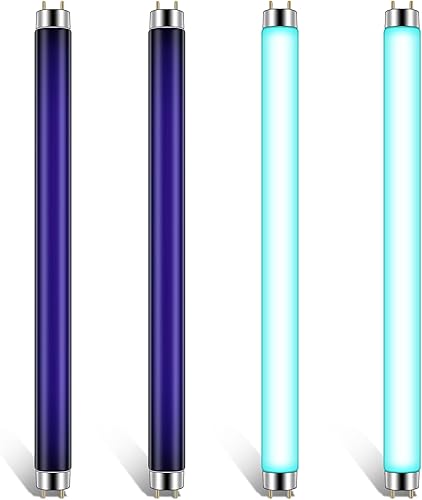 Qualirey T8 - Bombillas de repuesto para exterminador de insectos de 10 W, para exterminador de insectos electrónico de 20 W, atrae eficazmente a la