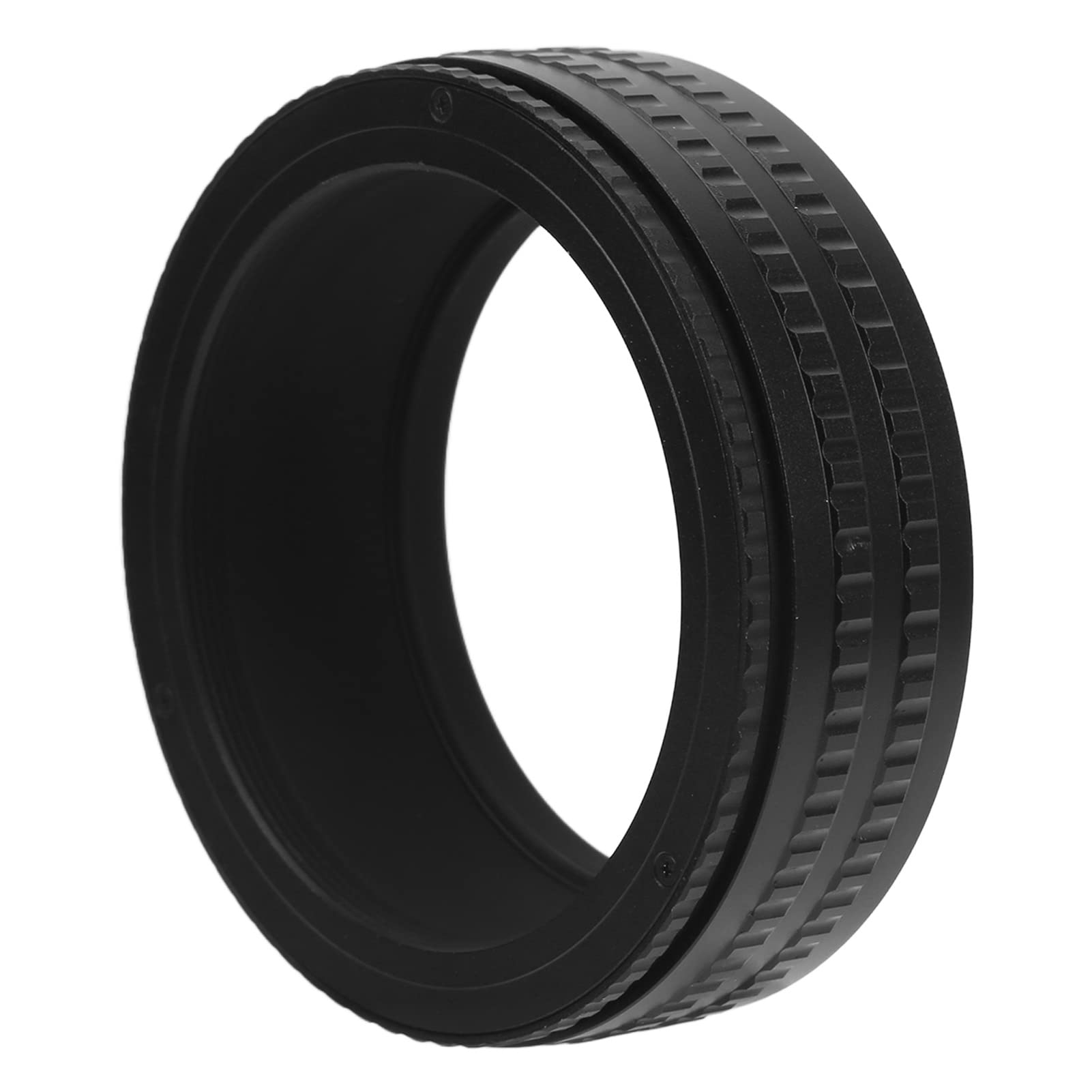 Akozon Adaptador Helicoidal Macro M65 a M65 - Tubo de Enfoque Ajustable para Lente de Cámara, Aleación de Aluminio con Tratamiento Mate